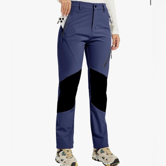Willit Women's Snow Pants Waterproof Warm Winter Hiking Pants Outdoor - Picture 1 of 8
